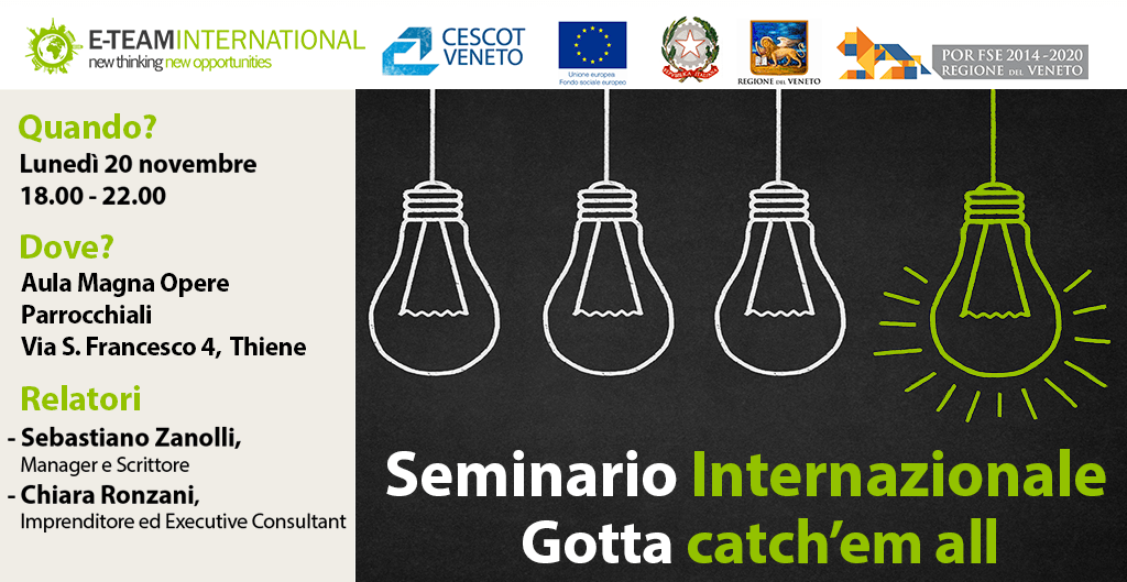 Seminario Internazionale: Gotta catch’em all