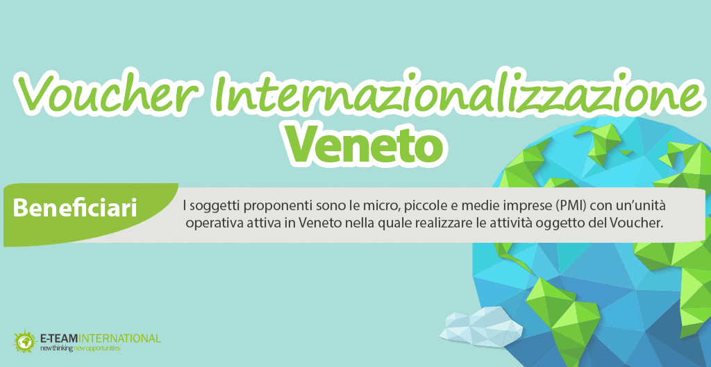 Chi sono i beneficiari di Voucher Internazionalizzazione Veneto?