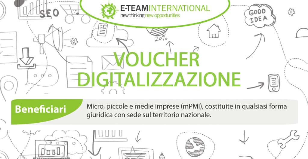 Voucher Digitalizzazione: chi sono i beneficiari?