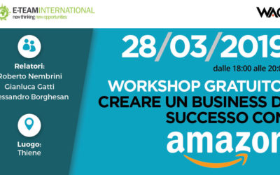 Workshop: come creare un Business di successo con Amazon